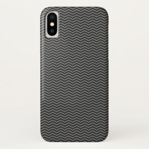 Coque Case-Mate iPhone Motif noir Chevron