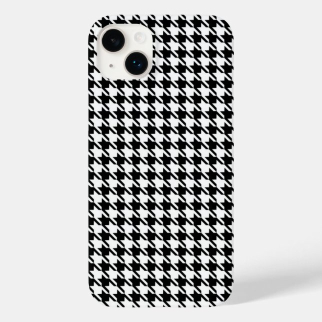 Coques Case-Mate iPhone Motif noir et blanc élégant (Verso)