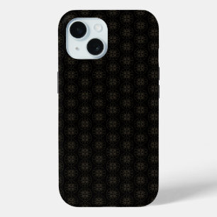Coque Case-Mate iPhone Motif noir et or japonais