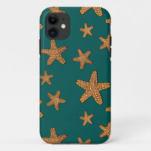 Case-Mate iPhone Case Motif orange d'étoiles de mer