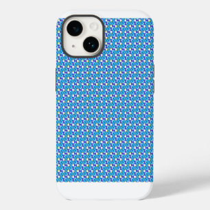 Coque Case-Mate iPhone Motif orchidées bleues