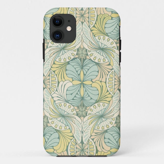 Coques Case-Mate iPhone motif orné abstrait Art nouveau (Dos)