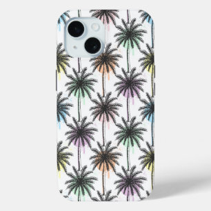 Coque Case-Mate iPhone Motif Paint Drop Palm Tree