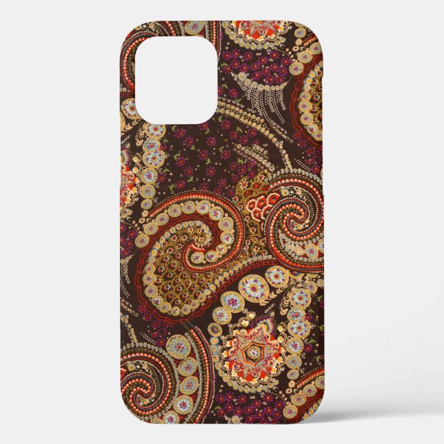 Coques Case-Mate iPhone motif paisley (Verso)