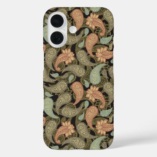 Coques Case-Mate iPhone Motif Paisley  (Verso)