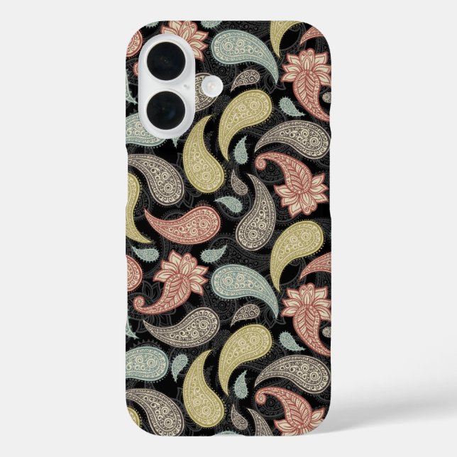Coques Case-Mate iPhone Motif Paisley  (Verso)