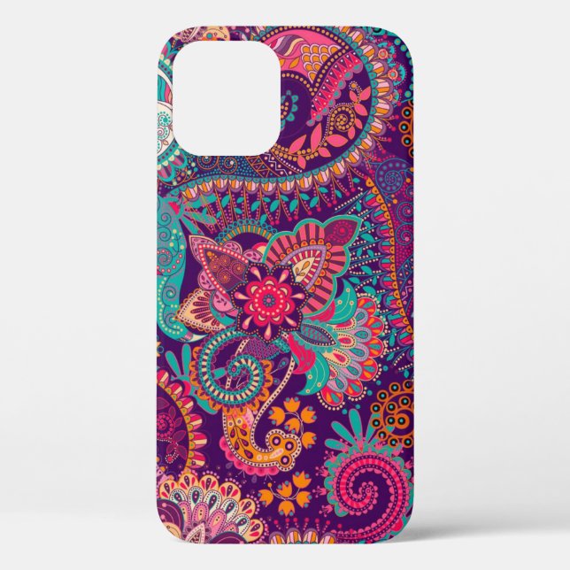 Coques Case-Mate iPhone Motif Paisley (Verso)