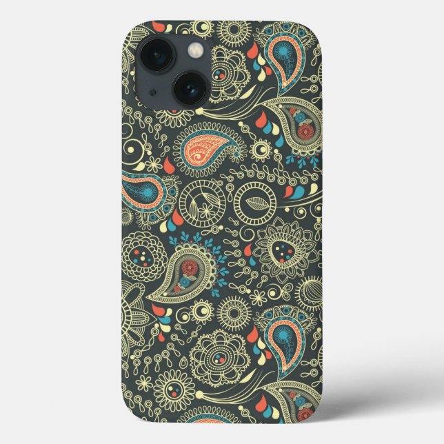 Coques Case-Mate iPhone Motif Paisley 3 (Verso)
