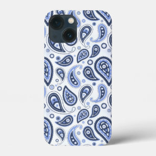 Case-Mate iPhone Case Motif Paisley Bleu