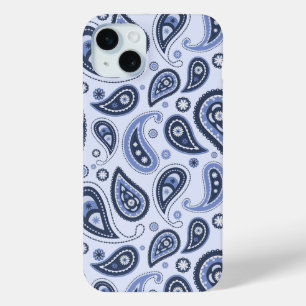 Coque Case-Mate iPhone Motif Paisley Bleu