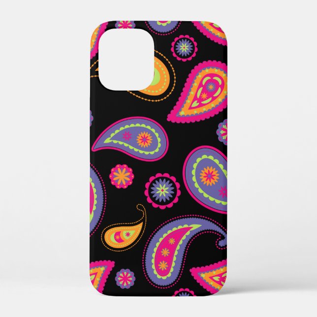 Coques Case-Mate iPhone Motif Paisley Coloré (Verso)