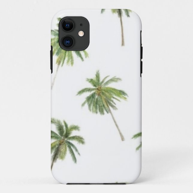 Coques Case-Mate iPhone Motif palmier (Dos)
