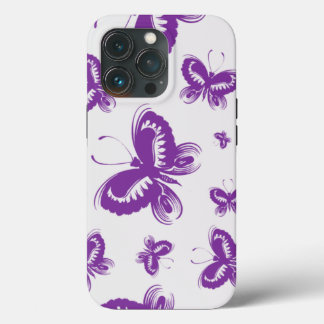 Case-Mate iPhone Case Motif papillon pourpre