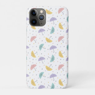 Case-Mate iPhone Case Motif-parapluie Kawaii Pastel