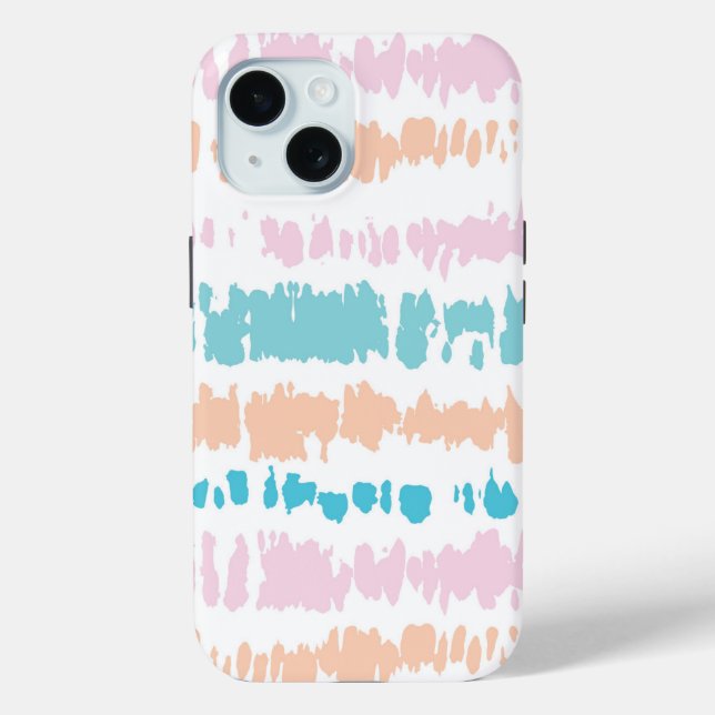 Coques Case-Mate iPhone Motif Pastel Batik (Verso)