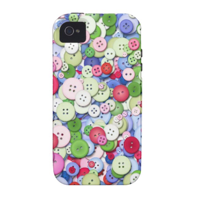 Coques Case-Mate iPhone Motif Pastel Button (Dos)