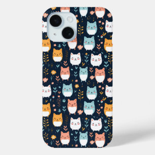 Coque Case-Mate iPhone Motif Pastel Cats