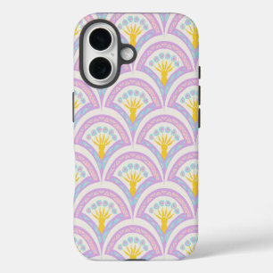 Coque Pour iPhone 16 Motif Pastel en Coquille