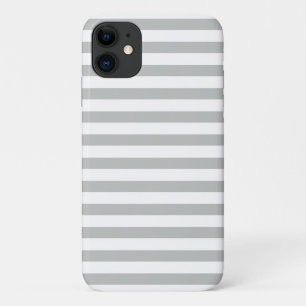 Coques Pour iPhone Motif Pastel Grey Stripes