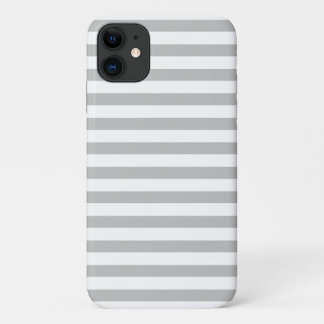 Coques Pour iPhone Motif Pastel Grey Stripes