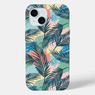 Coque Case-Mate iPhone Motif Pastel Tropical Leaf