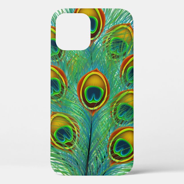 Coques Case-Mate iPhone Motif Peacock Feather (Verso)