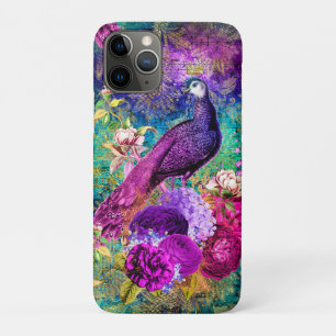 Case-Mate iPhone Case Motif Peacock Illustré vintage