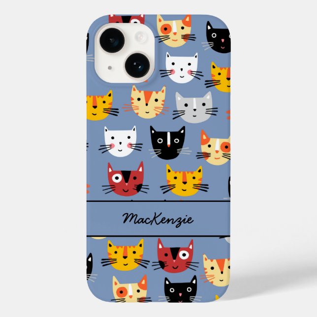 Coques Case-Mate iPhone Motif personnalisé Cat (Verso)