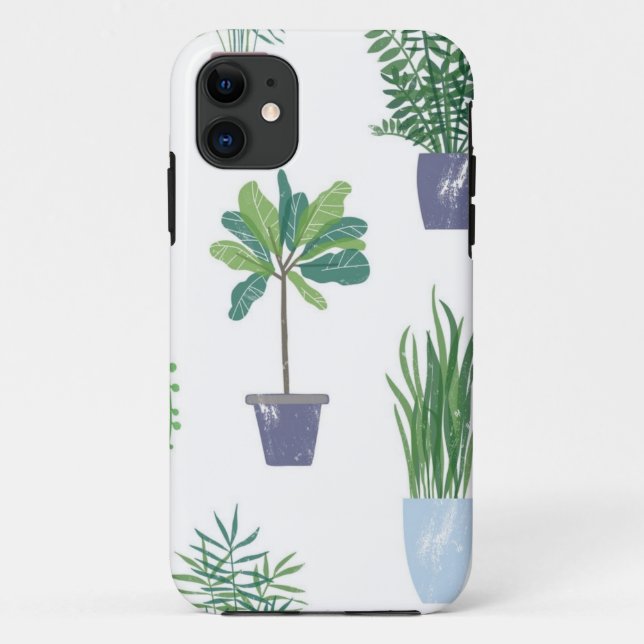 Coques Case-Mate iPhone motif plante (Dos)