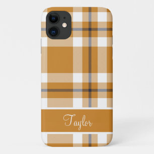 Case-Mate iPhone Case Motif plat personnalisé Tartan d'automne