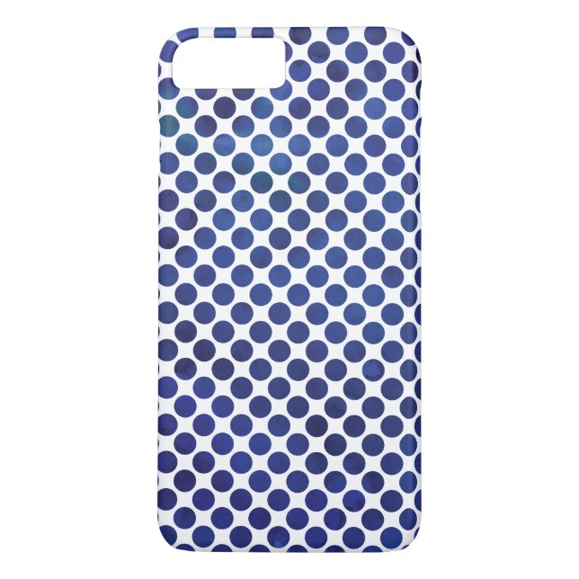 Coques Case-Mate iPhone Motif Pois aquarelle (Dos)