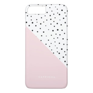Etui iPhone Case-Mate Motif pois Blush Pink Abtract Personnalisé
