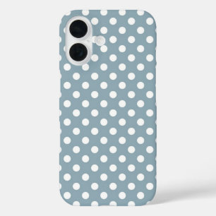 Coques iPhone 16 Motif Pois du périphérique mignon