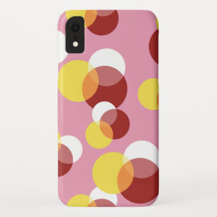 Case-Mate iPhone Case Motif Pois géométrique rose chic