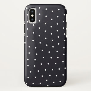 Case-Mate iPhone Case Motif Pois noir et blanc