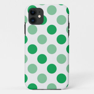 Coque Case-Mate iPhone Motif pois vert