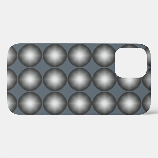 Coques Case-Mate iPhone Motif Poka Dot Moderne (Verso (horizontal))