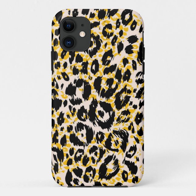 Coques Case-Mate iPhone motif poster de animal (Dos)