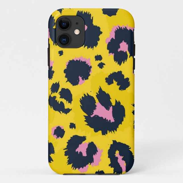 Coques Case-Mate iPhone motif poster de animal (Dos)