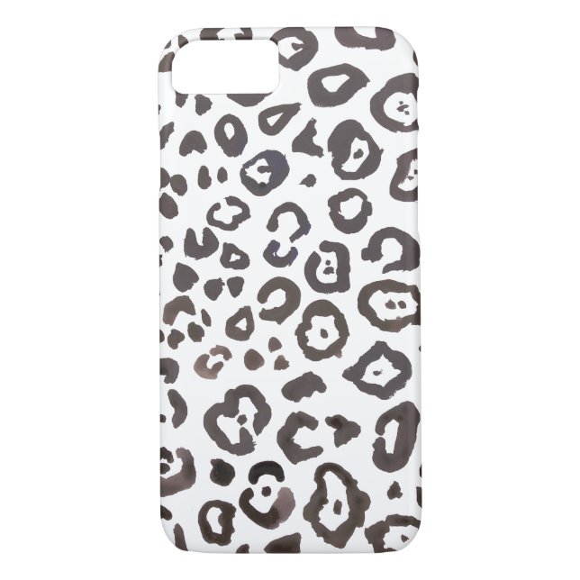 Coques Case-Mate iPhone Motif Poster de animal Empreinte de léopard (Dos)