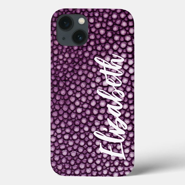 Coques Case-Mate iPhone Motif pourpre (Verso)