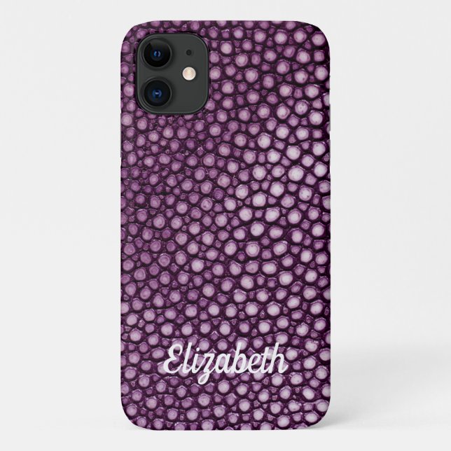 Coques Case-Mate iPhone Motif pourpre (Dos)