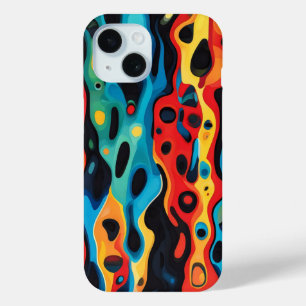 Coque Case-Mate iPhone Motif psychédélique coloré