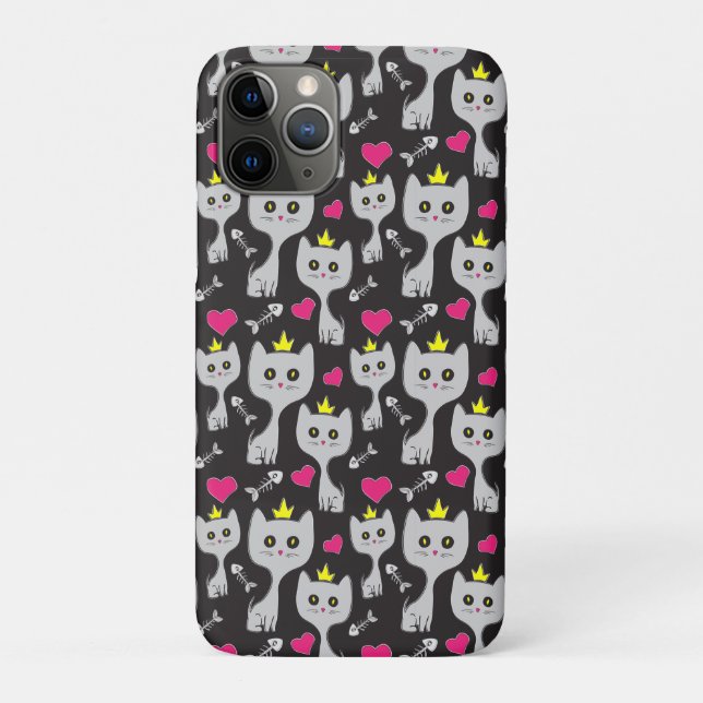 Coques Case-Mate iPhone Motif Queen Cat (Dos)