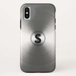 Case-Mate iPhone Case Motif radiant argenté contemporain monogramme