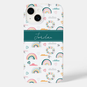 Coque Case-Mate iPhone Motif Rainbows & Hearts