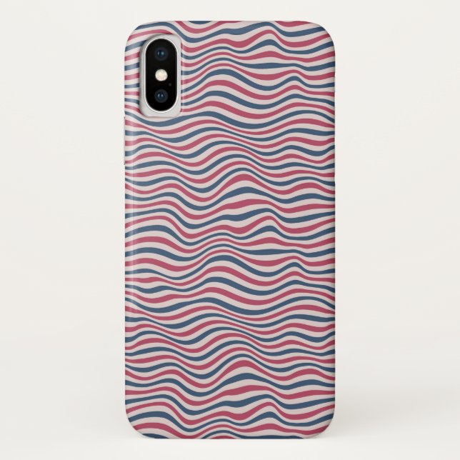 Coques Case-Mate iPhone Motif rayé 2 (Dos)
