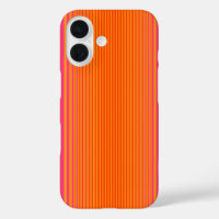 Motif rayé rose et orange
