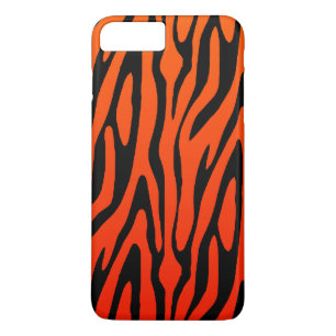 Coque Case-Mate Pour iPhone Motif rayures zèbre orange et noir Cool