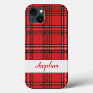Case-Mate iPhone Case Motif Red Tartan Plaid